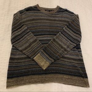 Vintage Knit Striped Sweater